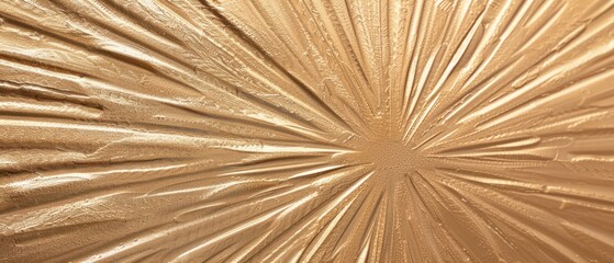 Panoramic close-up, high detail scan of embossed starburst texture, Generative AI