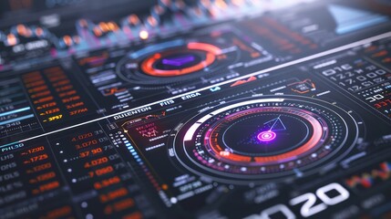 close-up of a digital bond trading platform, with detailed graphics and interactive elements on a modern, sleek interface