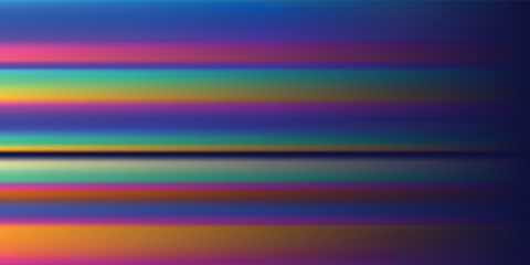 Abstract blue light trails in the dark, motion blur effect