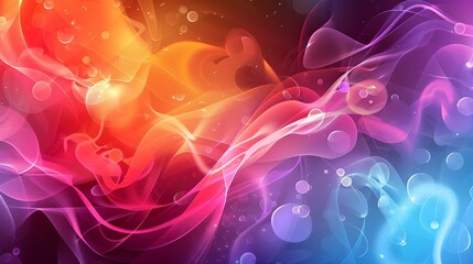 abstract background with glowing lines