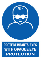 130 ISO mandatory safety signs text variation size a4/a3/a2/a1