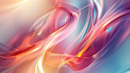 Fototapeta premium abstract colorful background with waves
