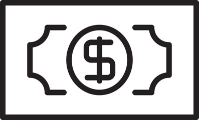 Dollar Bank Icon