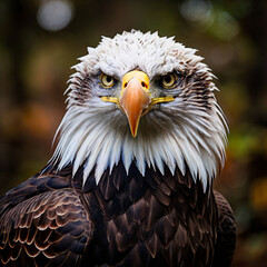 Obraz premium bald eagle portrait
