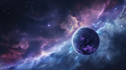 Obraz premium exoplanet wallpaper