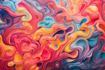 Abstract Psychedelic Background background illustration