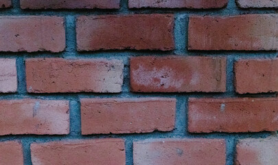 red brick wall, bricks wall background 