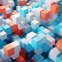 Obraz premium abstract cube background