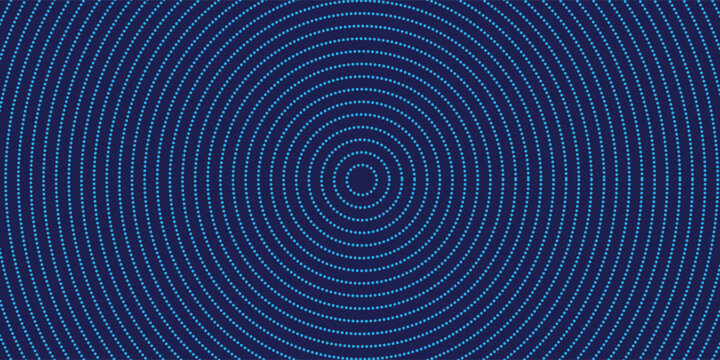 Dark blue abstract background, vector waves of flowing particles, curved lines of moving dots, technology and science theme, airy and easy futuristic.vector