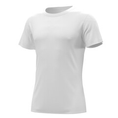 tee shirt 3d mockup white