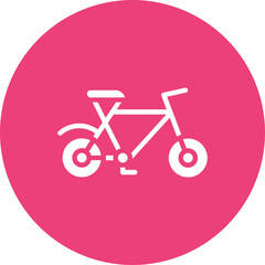 Bicycle icon vector image. Can be used for Sport Equipment.