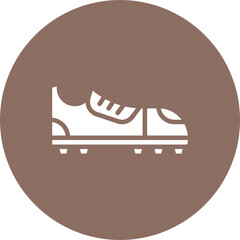 Football Shoes icon vector image. Can be used for Sport Equipment.