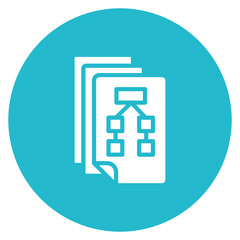 Project Documentation icon vector image. Can be used for Project Assesment.