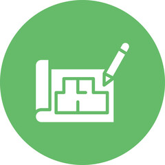 Architecture icon vector image. Can be used for Professional Services.