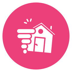 Natural Disasters icon vector image. Can be used for Business Risks.