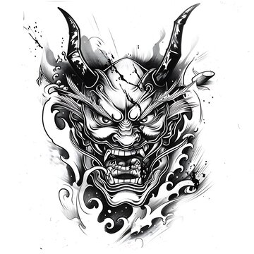 recommend clip art: Detailed Skull Illustration