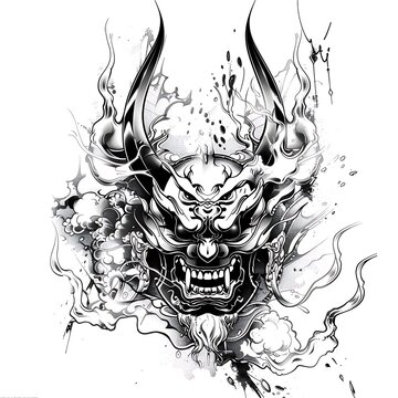 recommend clip art: Detailed Skull Illustration