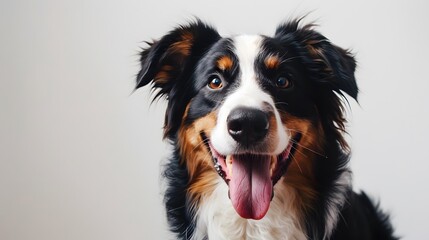 Happy Dog Side Profile