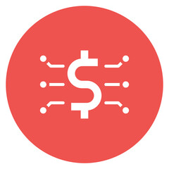 Obraz premium Disruption icon vector image. Can be used for Business Disruption.