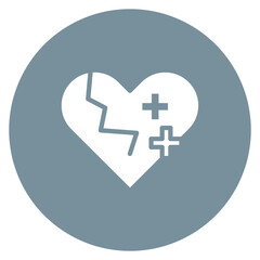 Obraz premium Healing icon vector image. Can be used for World Refugee Day.