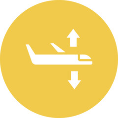 Turbulence icon vector image. Can be used for Airplane.