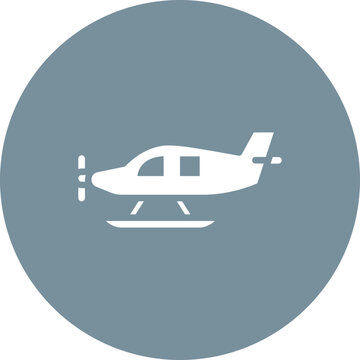 recommend clip art: Seaplane icon vector image. Can be used for Airplane.