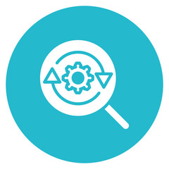 Test Coverage icon vector image. Can be used for Software Testing.