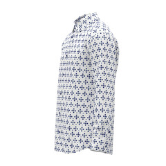 3D shirt club collar mockup prototype