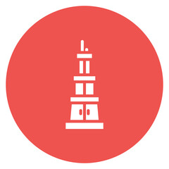 Heritage Site icon vector image. Can be used for Inheritance.