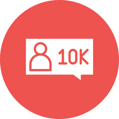 Followers icon vector image. Can be used for Social Relationship.