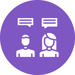 Interactions icon vector image. Can be used for Social Relationship.