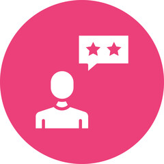 Customer Feedback icon vector image. Can be used for Market Research.