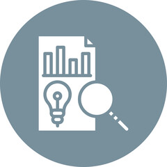 Research Tools icon vector image. Can be used for Market Research.
