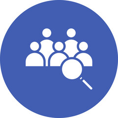Research Team icon vector image. Can be used for Market Research.