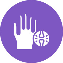 Rheumatoid Factor icon vector image. Can be used for Medical Tests.