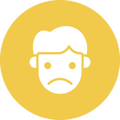 Rejected icon vector image. Can be used for Human Emotions.