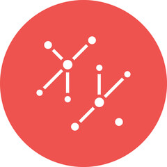 Network icon vector image. Can be used for Data Science.