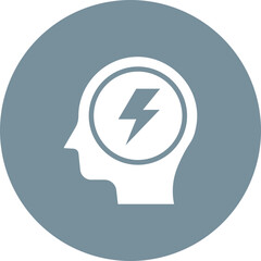 Anxiety icon vector image. Can be used for Burnout.