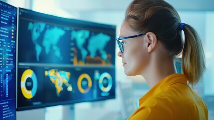 Digital dashboard with comprehensive learner analytics, visual representation of progress and learning paths, Personalized learning, Digital dashboard