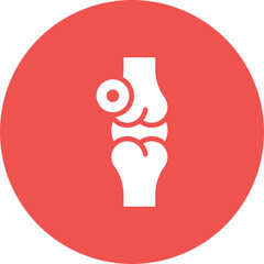 Arthritis icon vector image. Can be used for Body Ache.