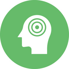 Headache icon vector image. Can be used for Body Ache.