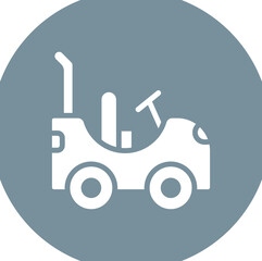 Obraz premium Baby Car icon vector image. Can be used for Raising Children.