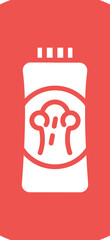 Baby Powder icon vector image. Can be used for Raising Children.