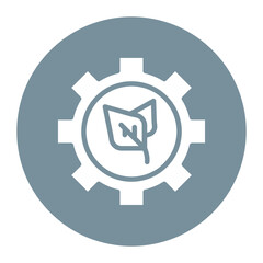 Green Technology icon vector image. Can be used for Eco Development.