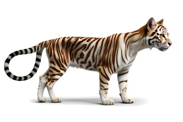 Obraz premium Bengal Tiger: The Majestic Predator of the Indian Subcontinent