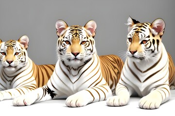 Fototapeta premium Bengal Tiger: The Majestic Predator of the Indian Subcontinent