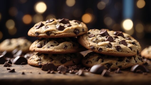 Celebrating national chocolate chip day with delicious chocolate chip cookie delight.