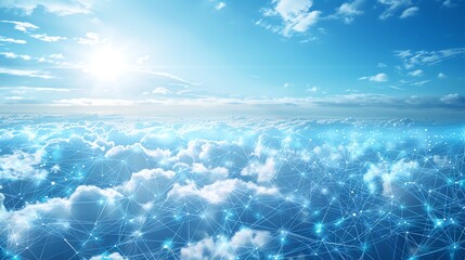 Cloud Computing Network.