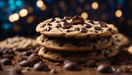 Celebrating national chocolate chip day with delicious chocolate chip cookie delight.