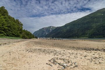 lake in the mountains